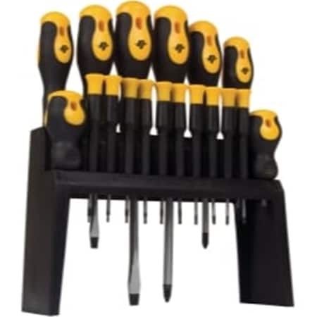 Performance Tool 18 Pc Screwdriver Set WLMW1710